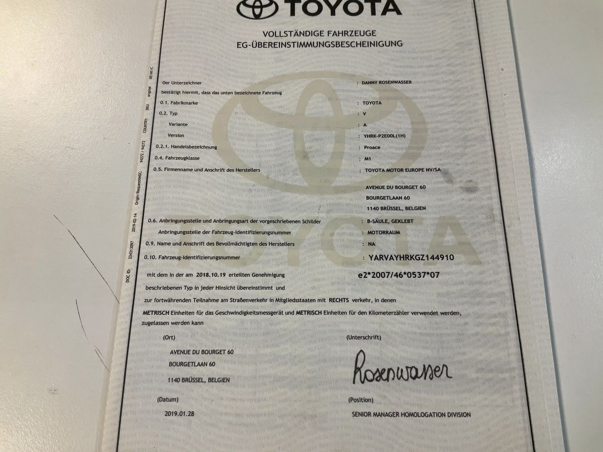 Toyota ProAce d'occasion