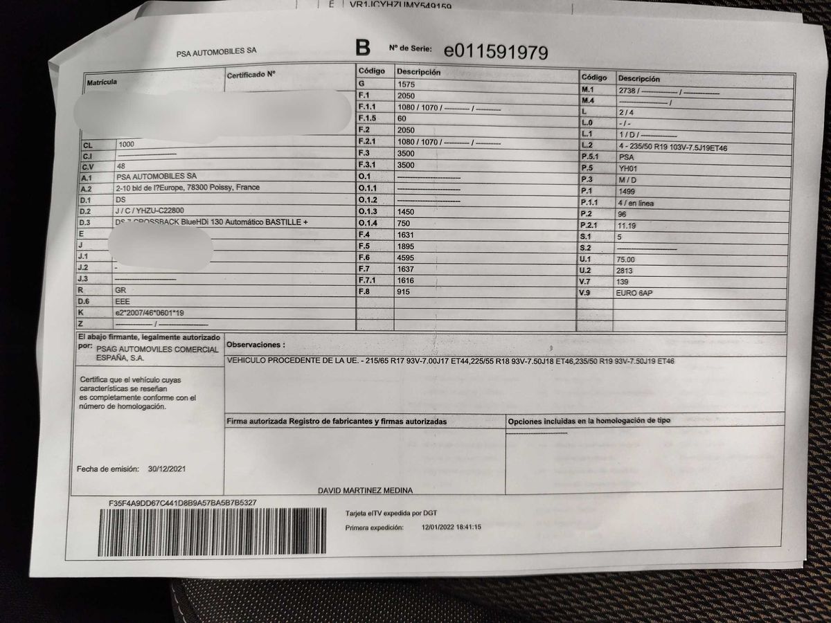 DS Automobiles d'occasion