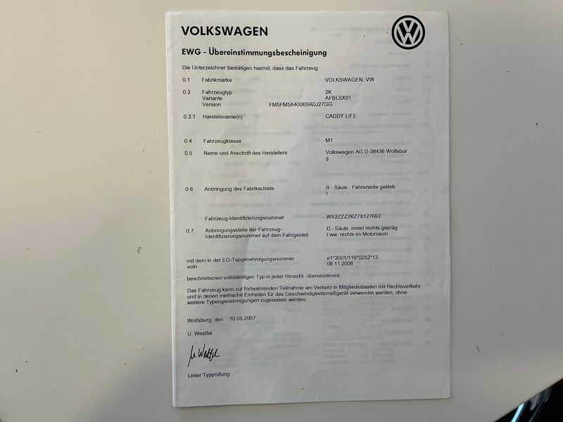 Volkswagen Caddy 1.9 TDI Life — zdjęcie 6