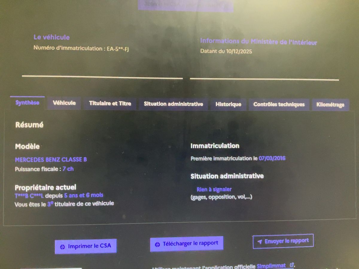 Mercedes-Benz B-Klasse d'occasion