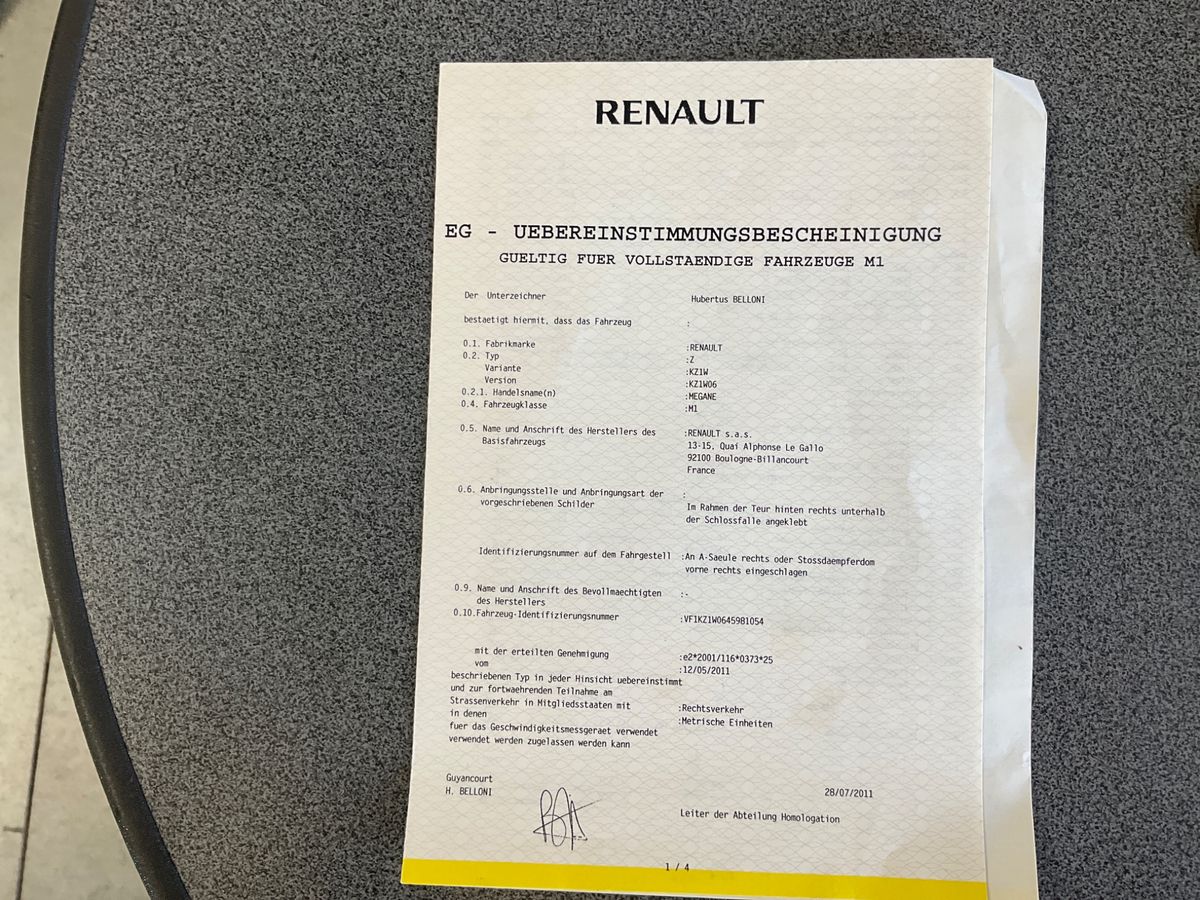 Renault Megane d'occasion
