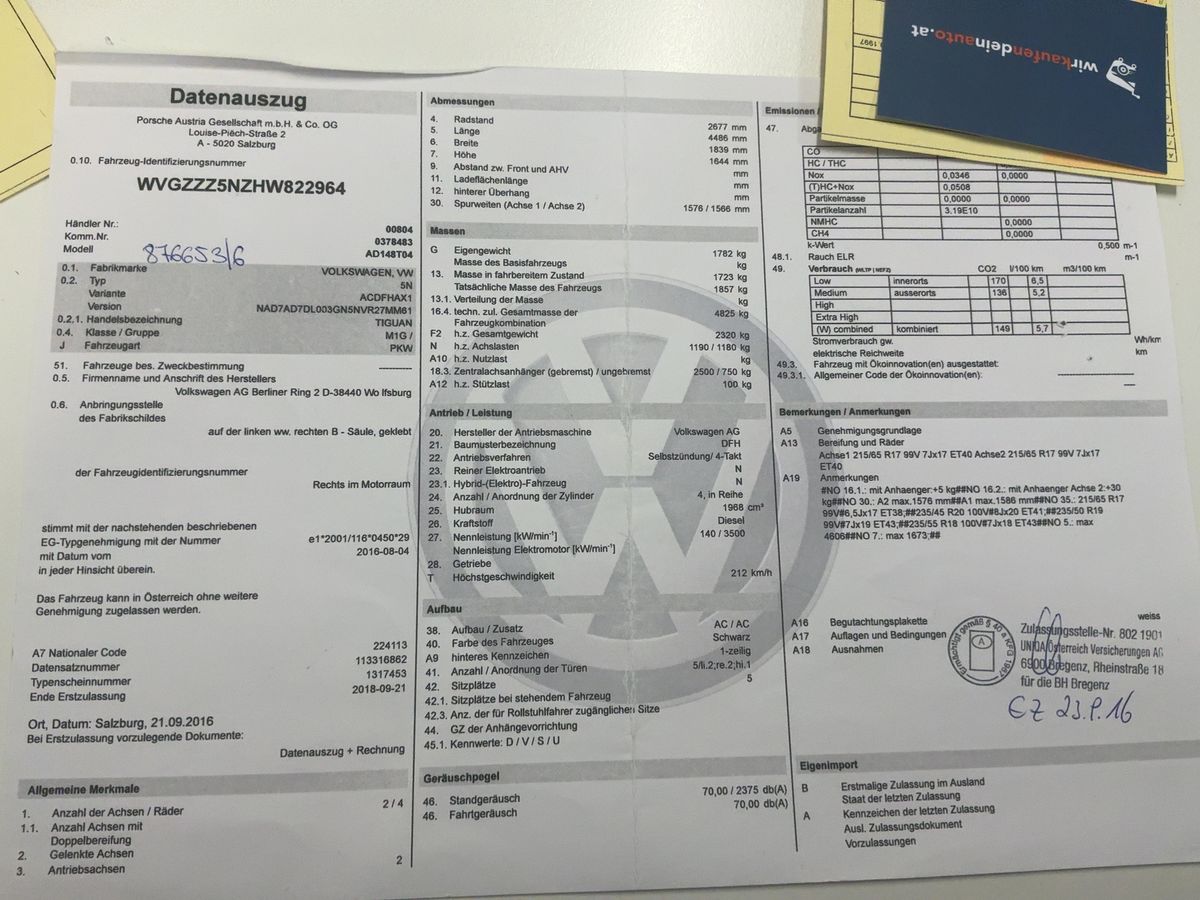 Volkswagen Tiguan d'occasion