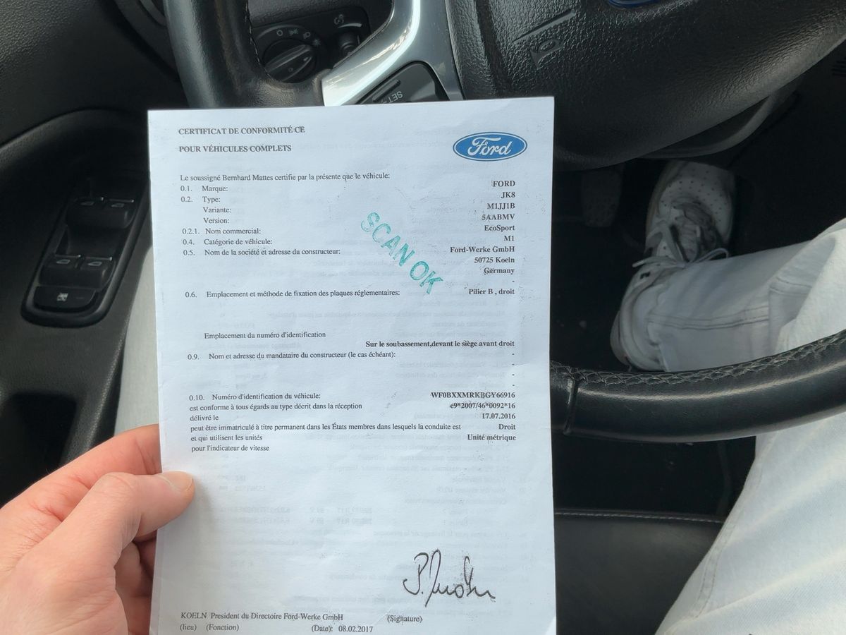 Ford EcoSport d'occasion