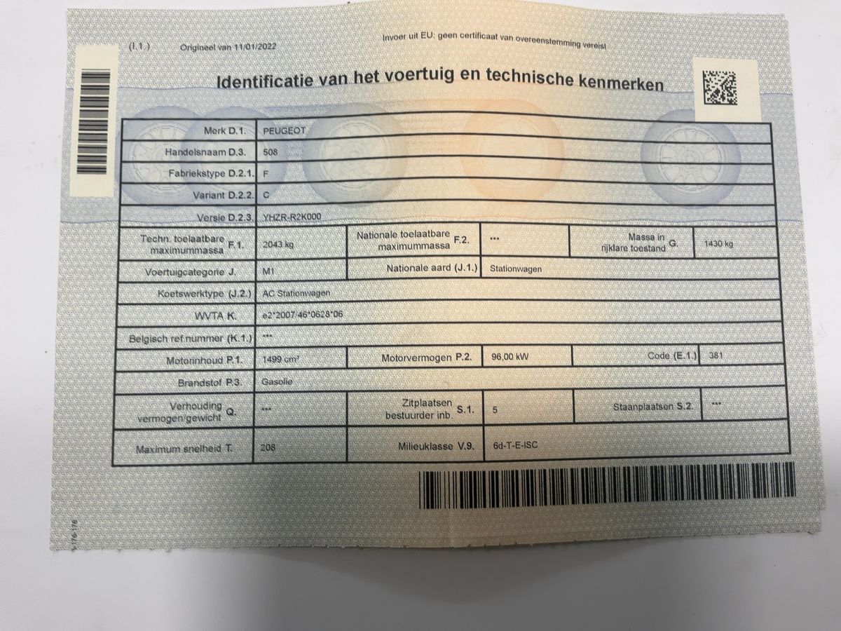 Peugeot 508 d'occasion