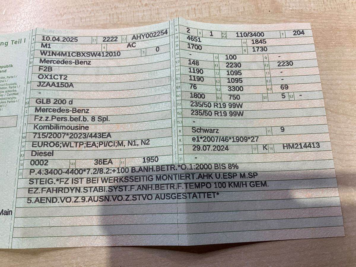 Mercedes-Benz GLB-Klasse d'occasion