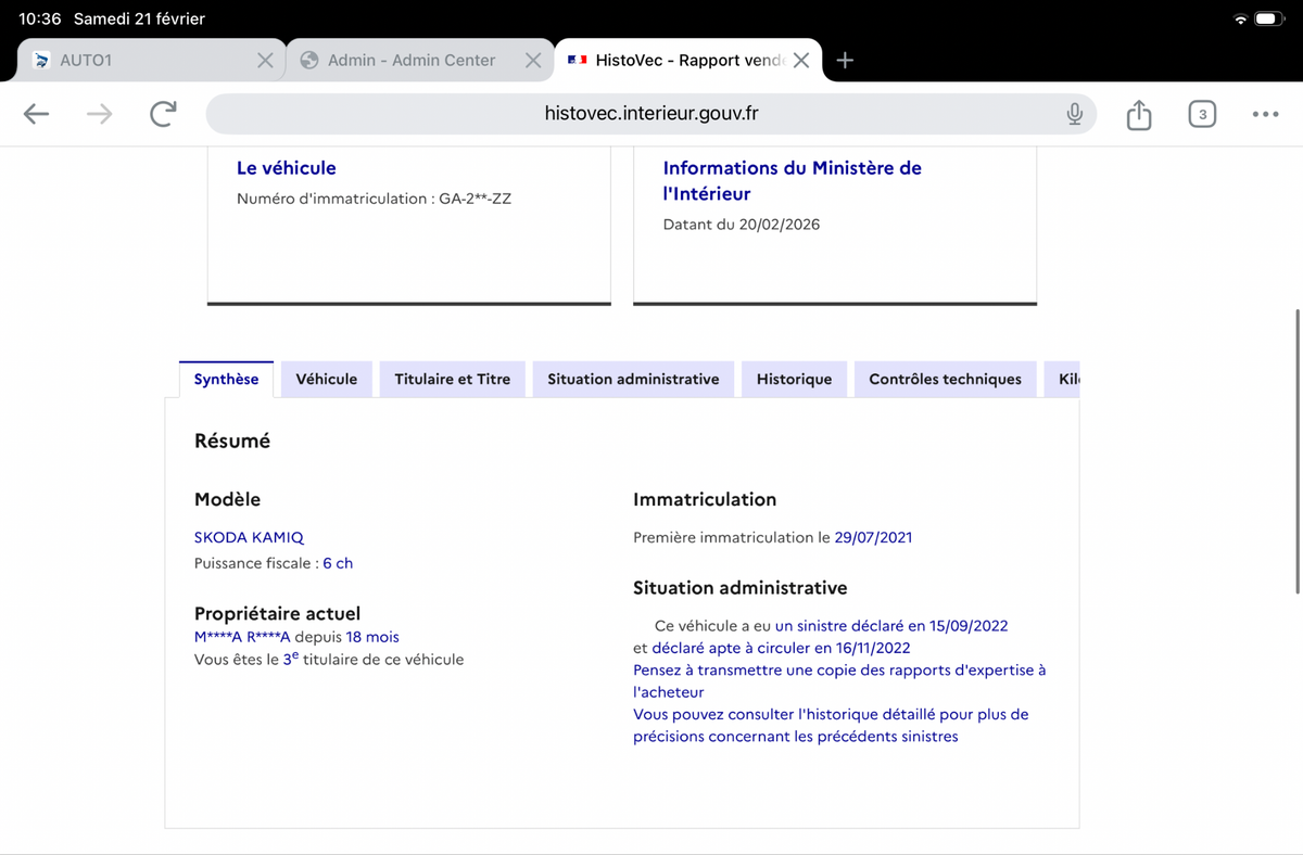 Skoda Kamiq d'occasion