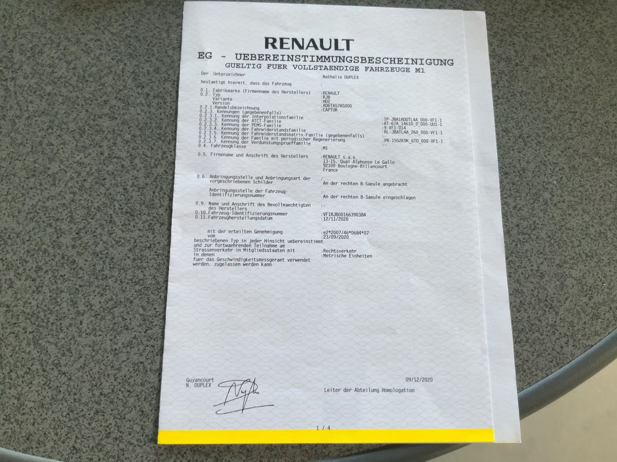 Renault Captur d'occasion