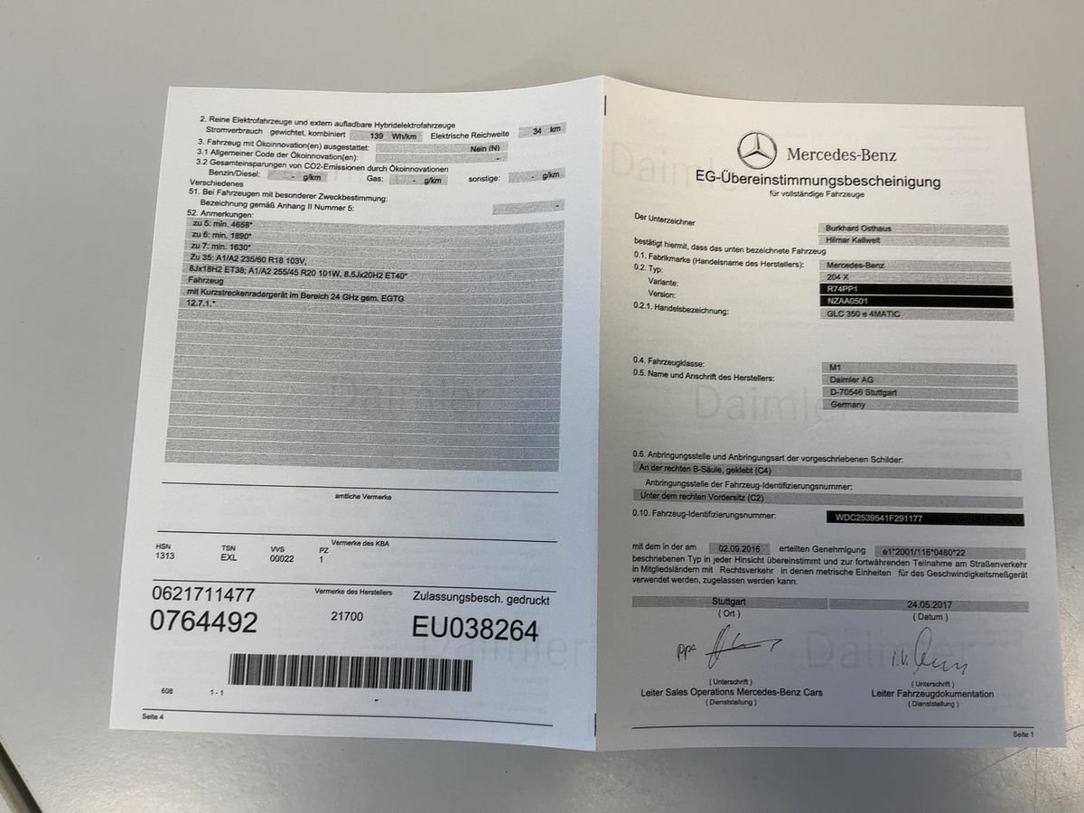Mercedes-Benz GLC-Klasse d'occasion