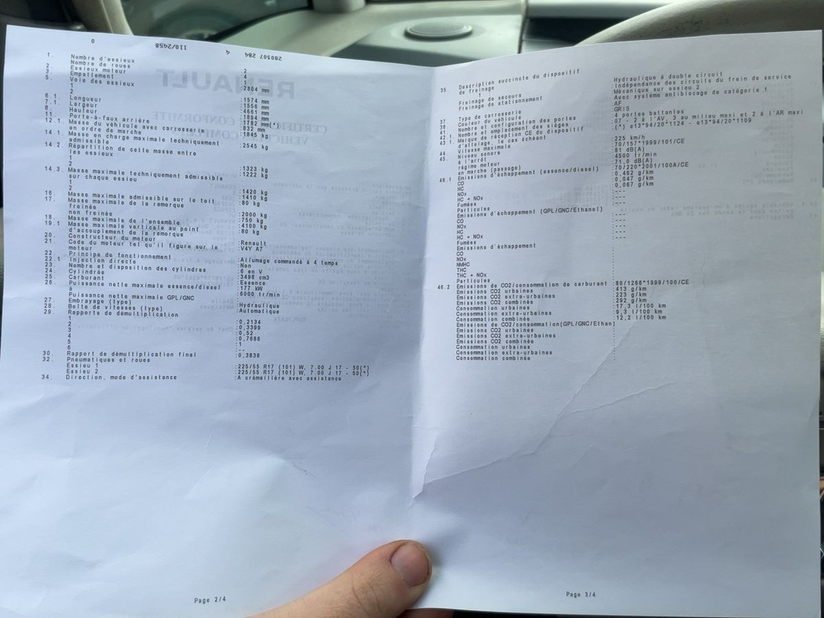 Renault Espace d'occasion