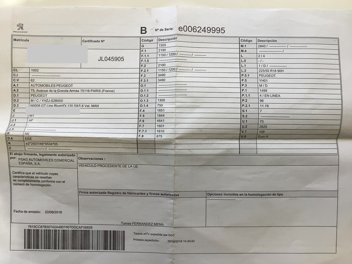 Peugeot 5008 d'occasion