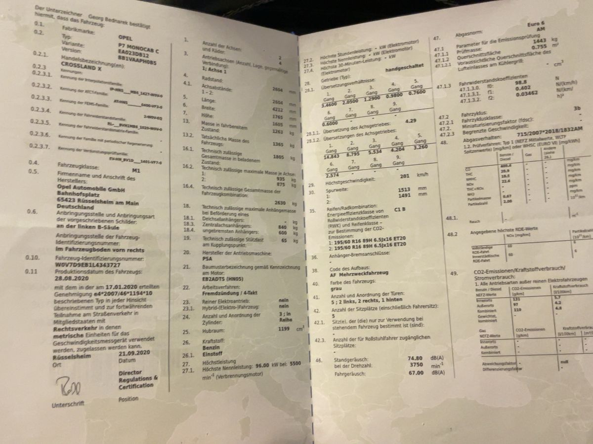 Opel Crossland d'occasion