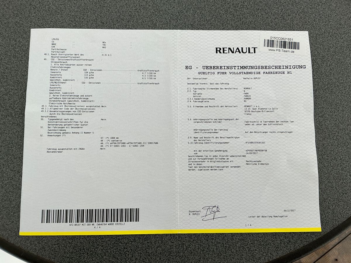 Renault Kangoo d'occasion