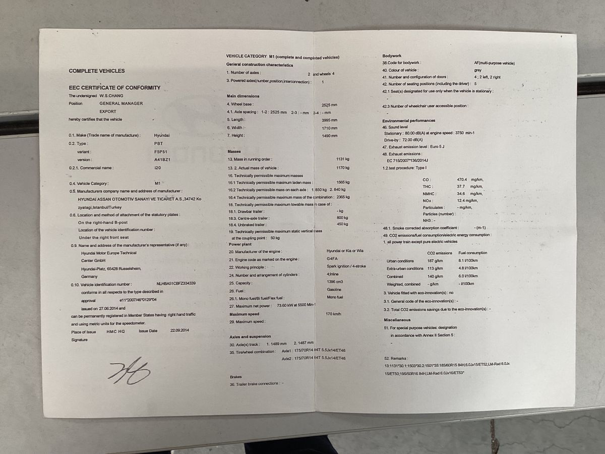 Hyundai i20 1.4 Trend