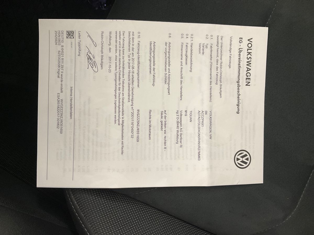 Volkswagen Tiguan d'occasion