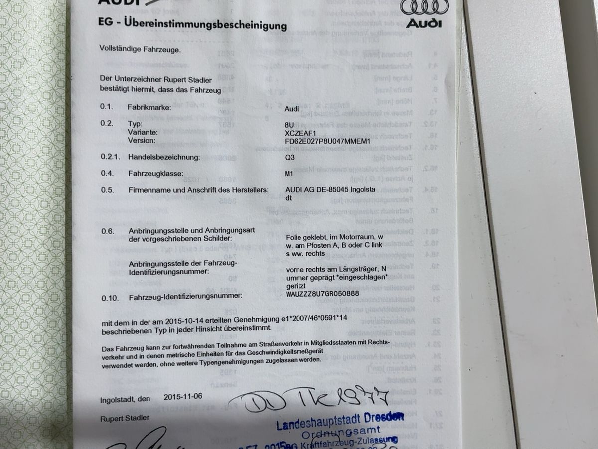 Audi Q3 d'occasion