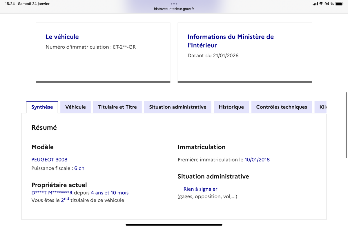 Peugeot 3008 d'occasion