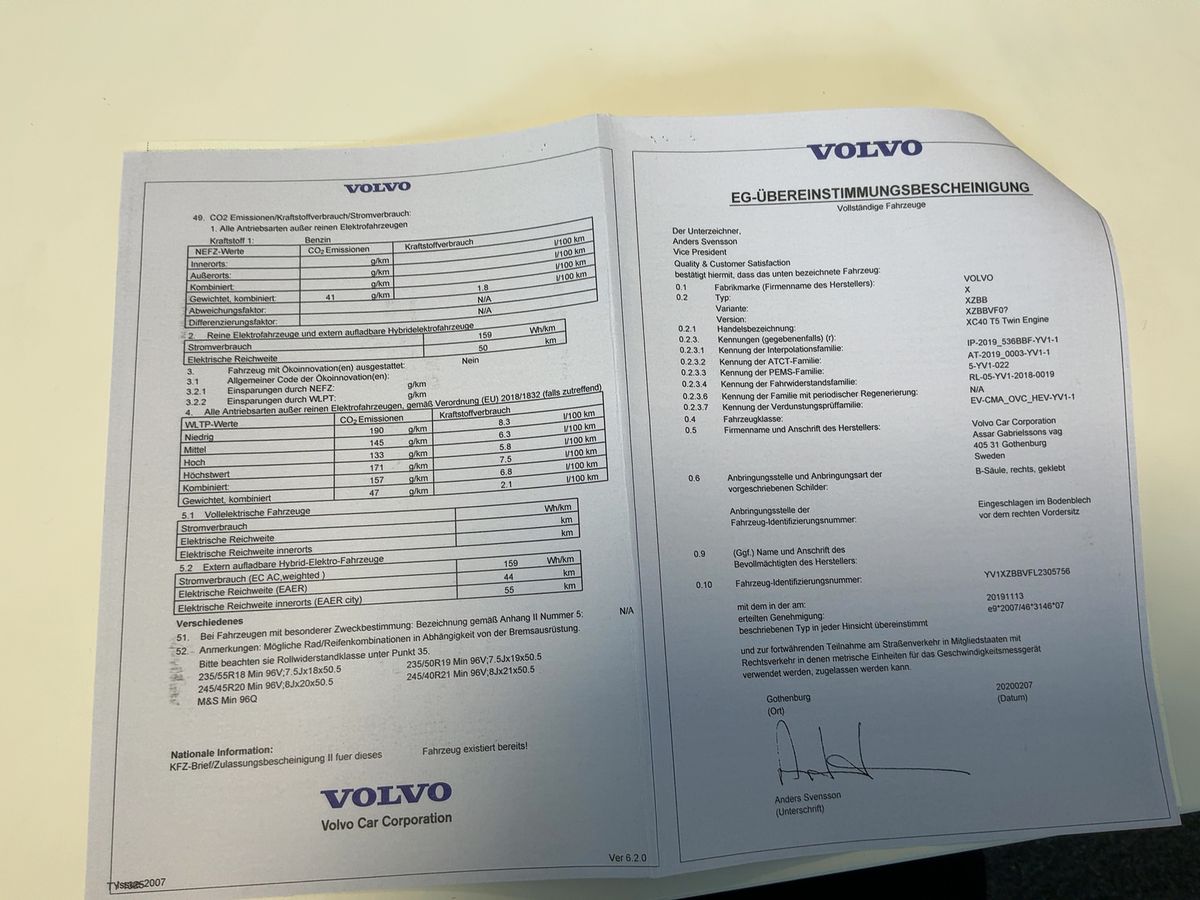 Volvo XC40 d'occasion