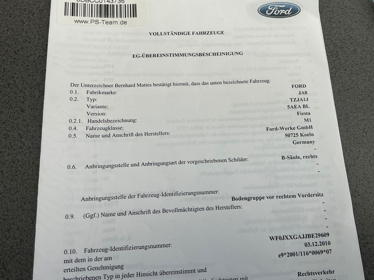 Ford Fiesta d'occasion