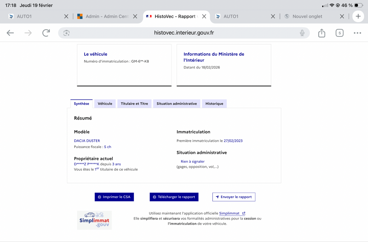 Dacia Duster d'occasion