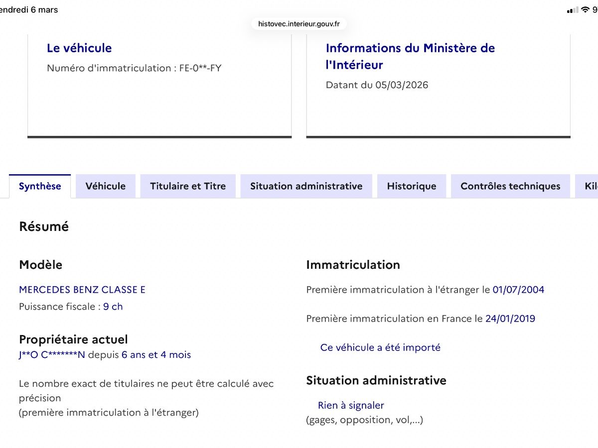 Mercedes-Benz E-Klasse d'occasion