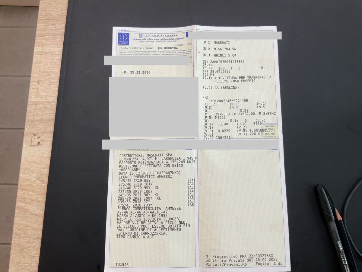 Maserati Ghibli d'occasion