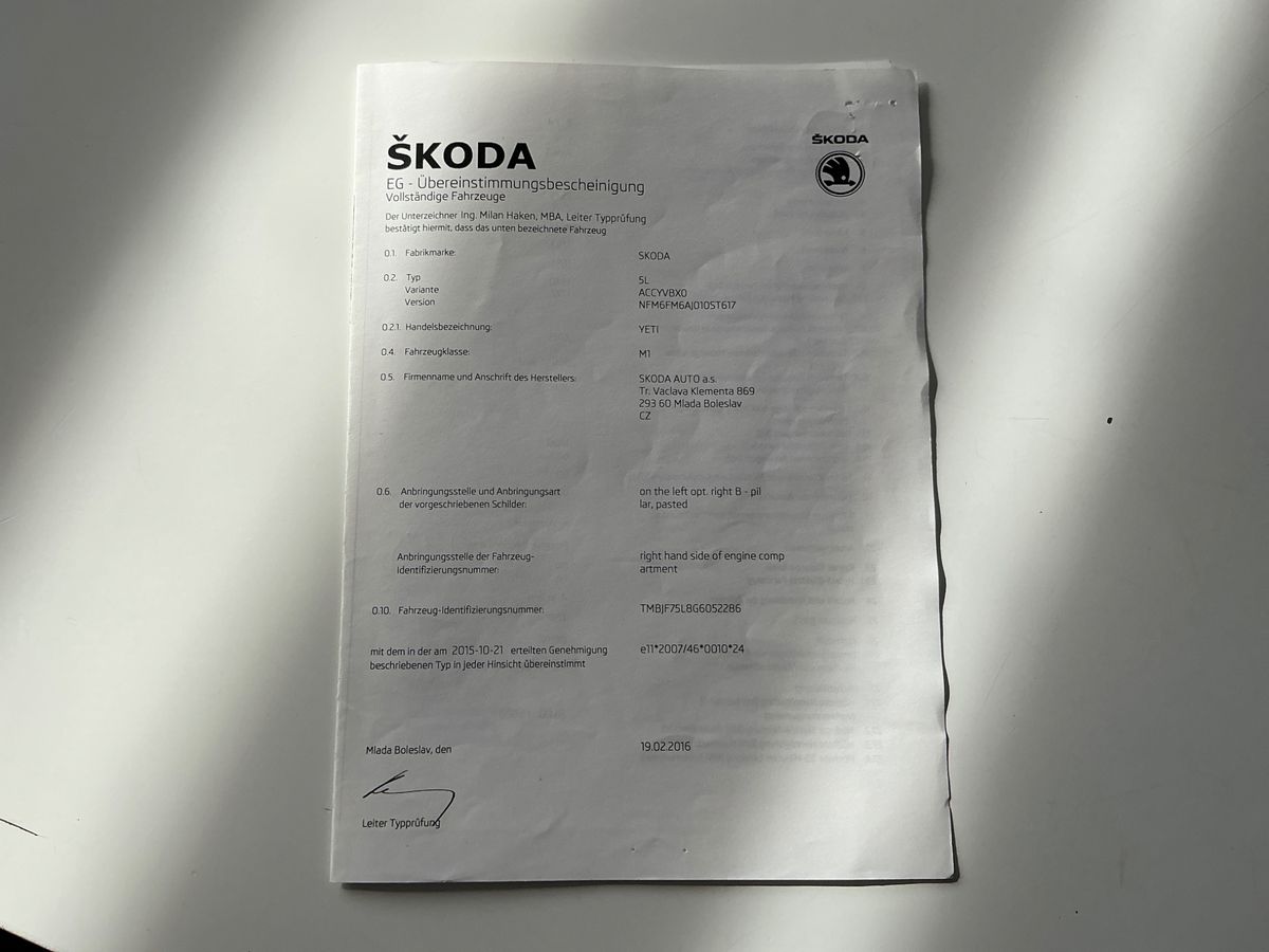 Skoda Yeti 1.2 TSI Cool Edition