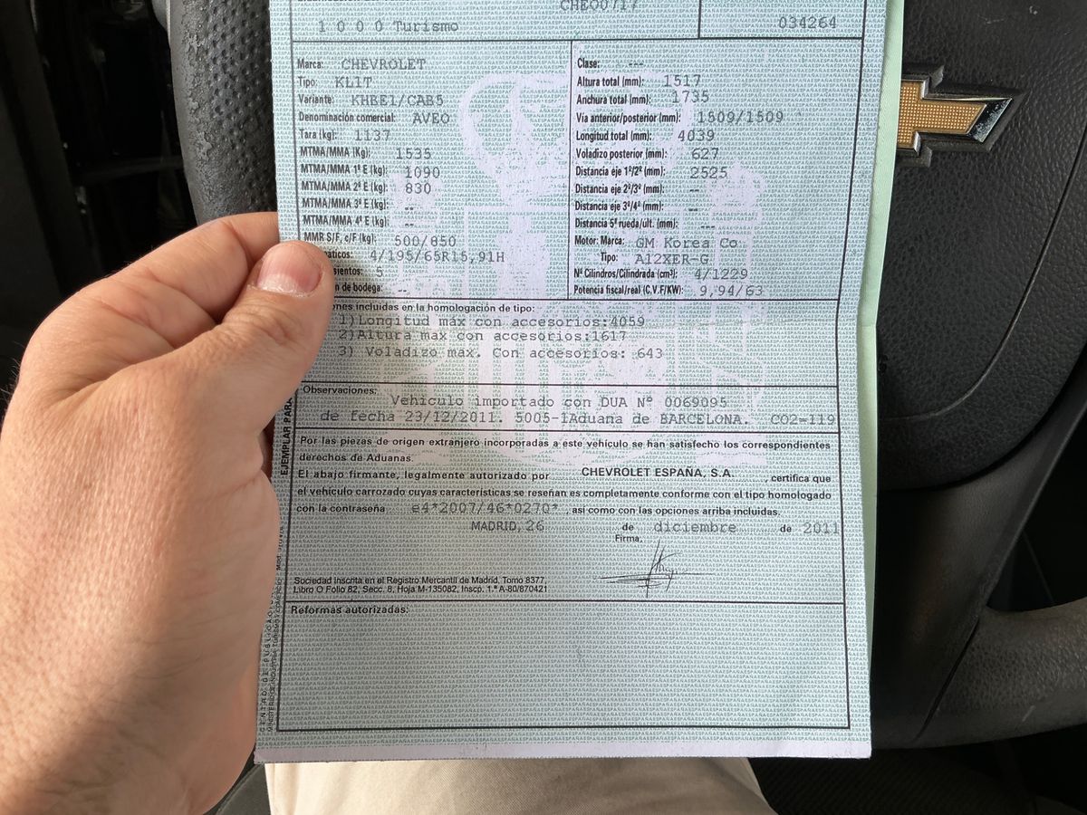 Chevrolet Aveo d'occasion