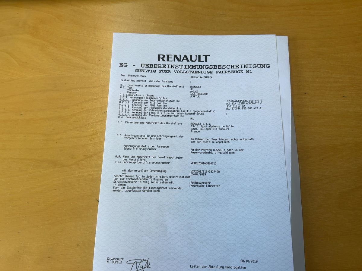 Renault Captur d'occasion
