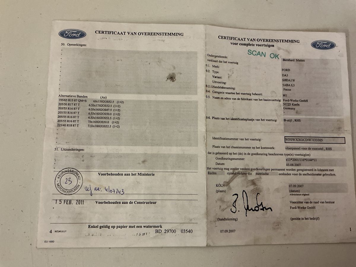 Ford Focus d'occasion