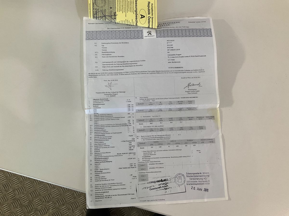 Peugeot 107 d'occasion