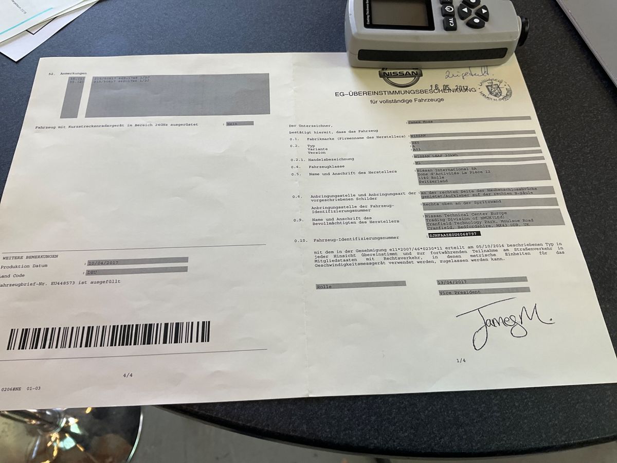 Nissan Leaf d'occasion