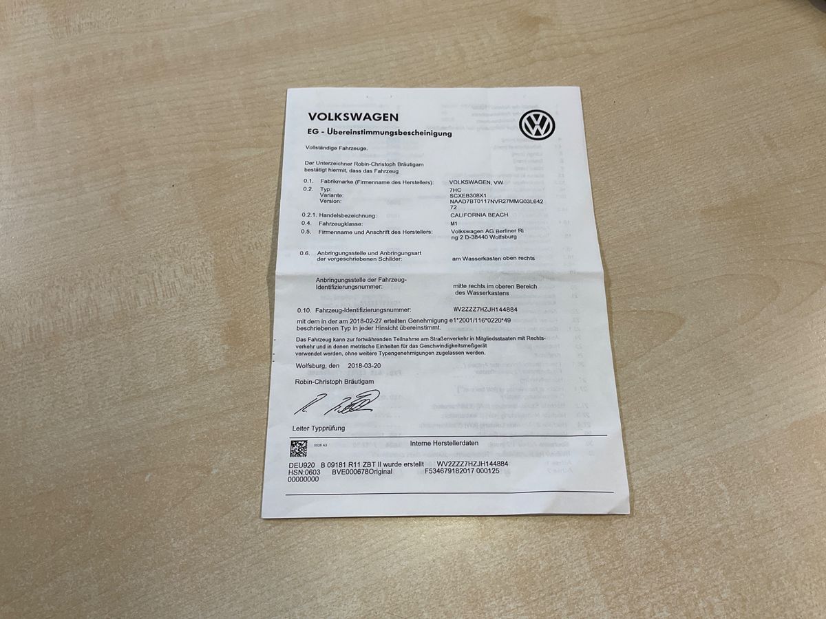 Volkswagen T6 California 2.0 TDI Beach 4Motion