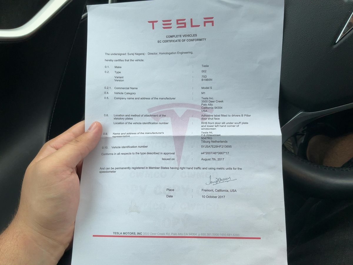 Tesla Model d'occasion