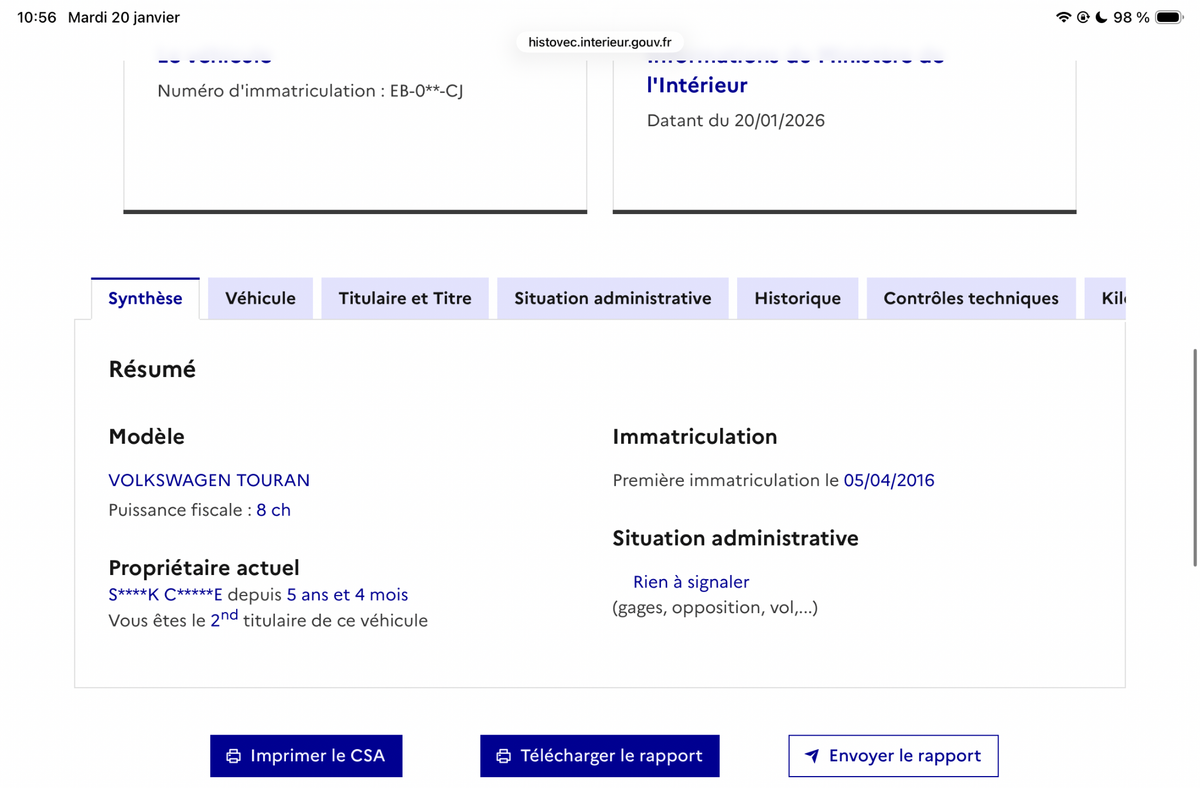 Volkswagen Touran d'occasion