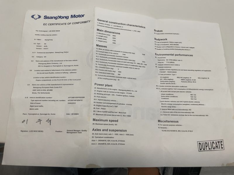 Ssangyong Tivoli 1.6 Be 4x2 — zdjęcie 16