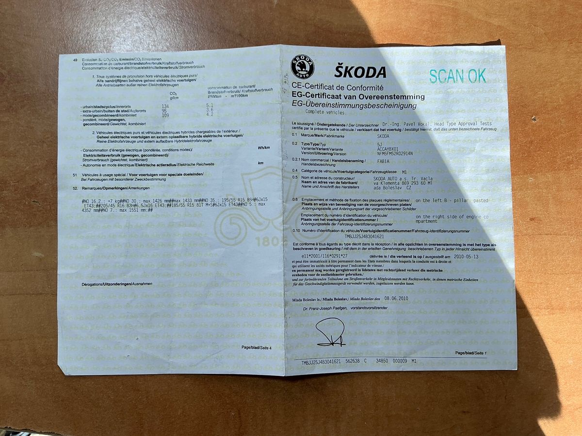 Skoda Fabia d'occasion