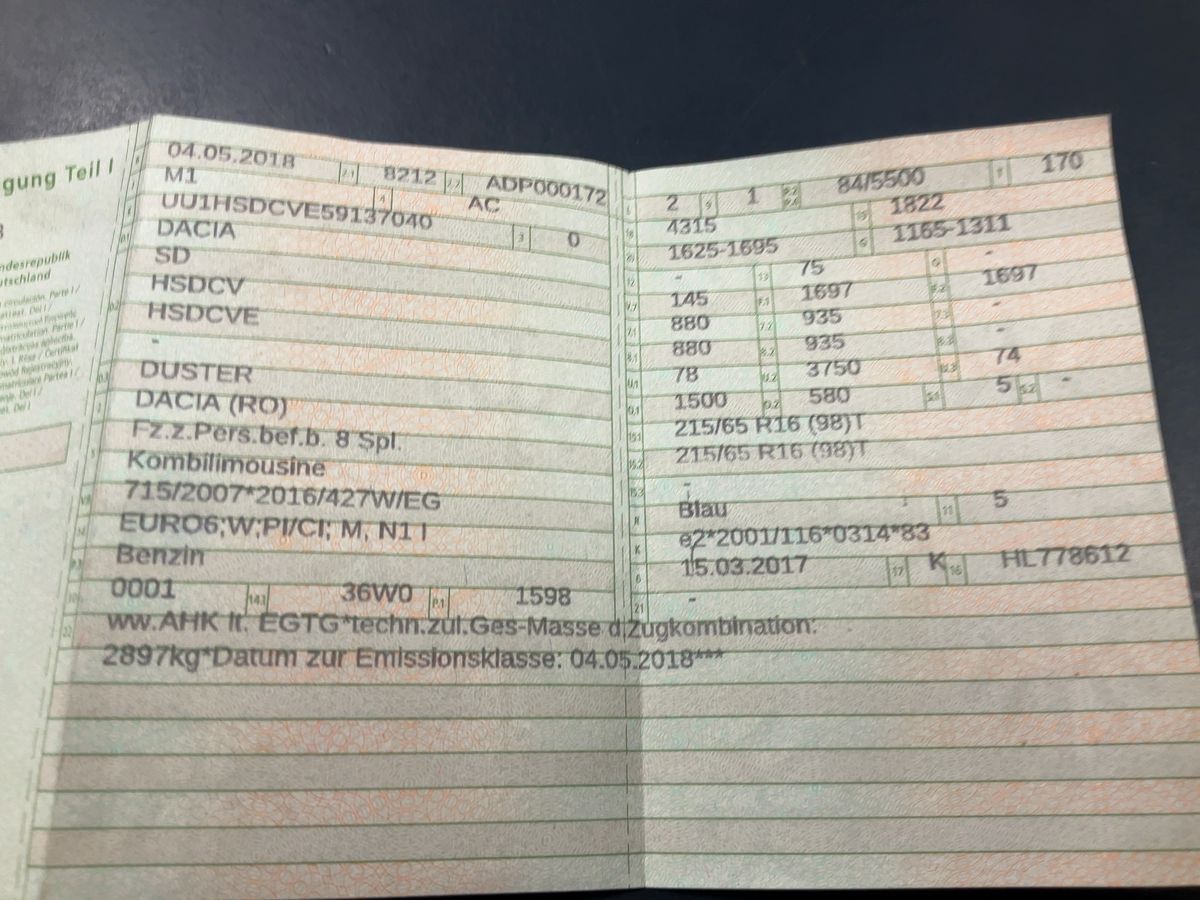 Dacia Duster 1.6 SCe Prestige