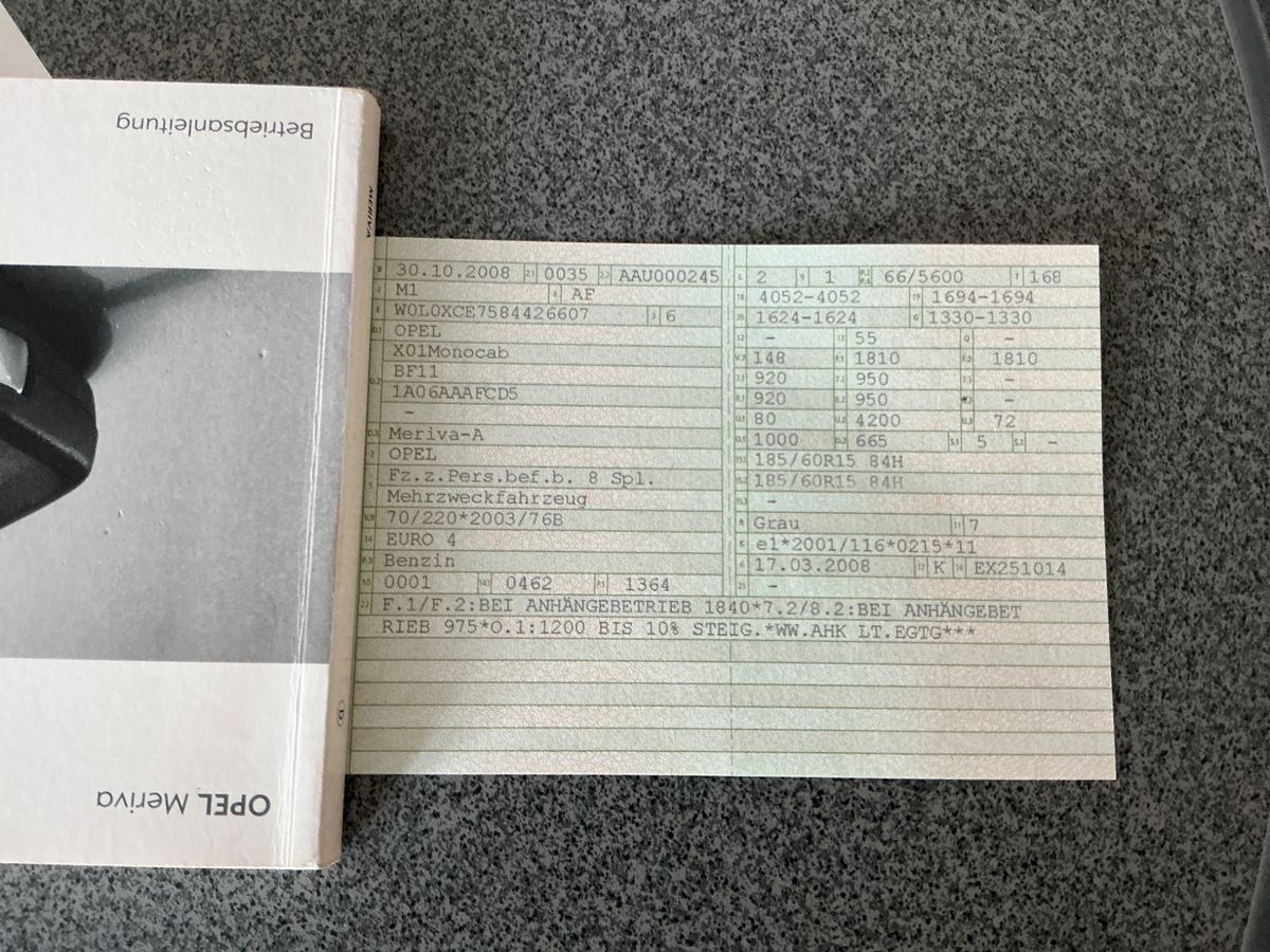 Opel Meriva 1.4 Basis