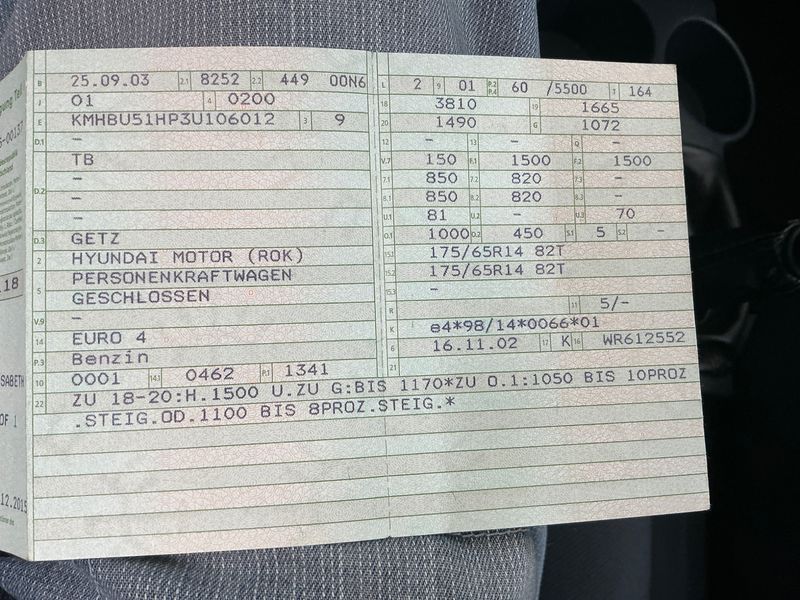 Hyundai Getz 1.3 GLS — zdjęcie 5