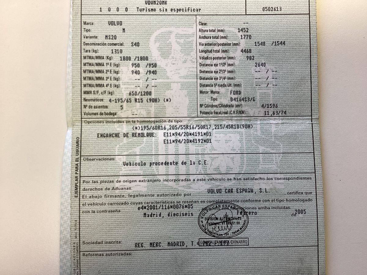 Volvo S40 d'occasion