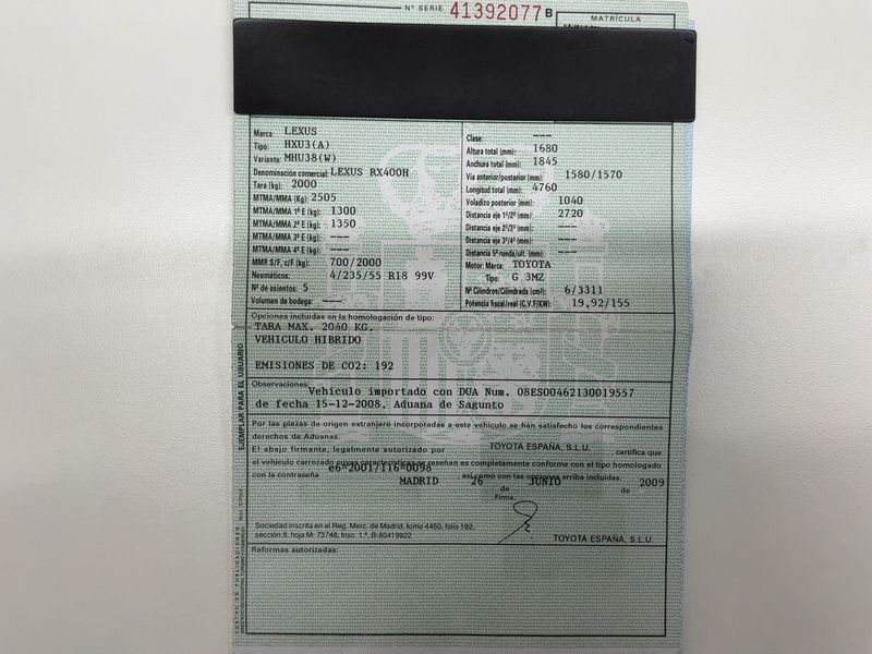 Lexus RX-Serie RX 400h Président — zdjęcie 16