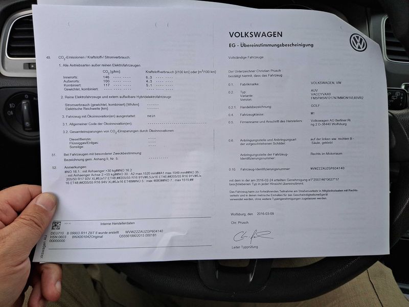 Volkswagen Golf VII 1.2 TSI Trendline BlueMotion Tech — zdjęcie 16