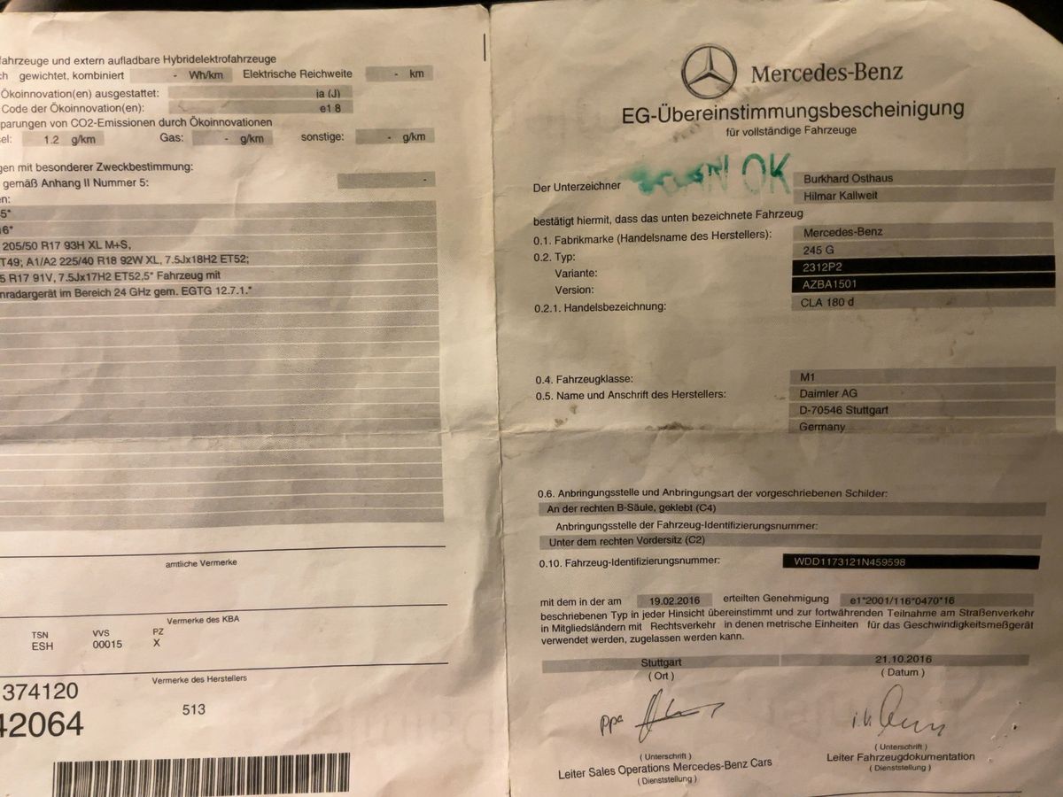 Mercedes-Benz CLA-Klasse d'occasion