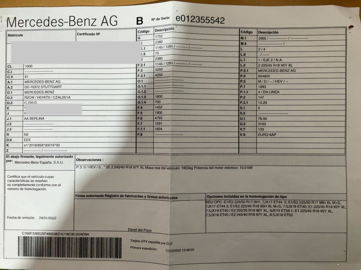 Mercedes-Benz C-Klasse d'occasion