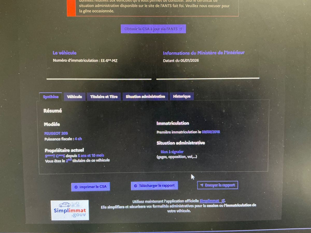 Peugeot 208 d'occasion