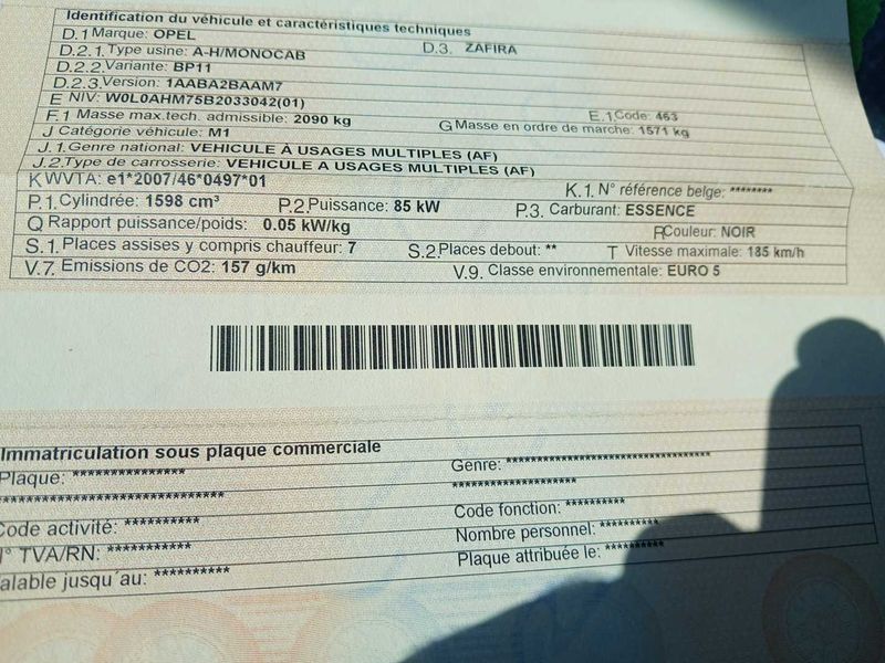 Opel Zafira 1.6 Innovation — zdjęcie 16