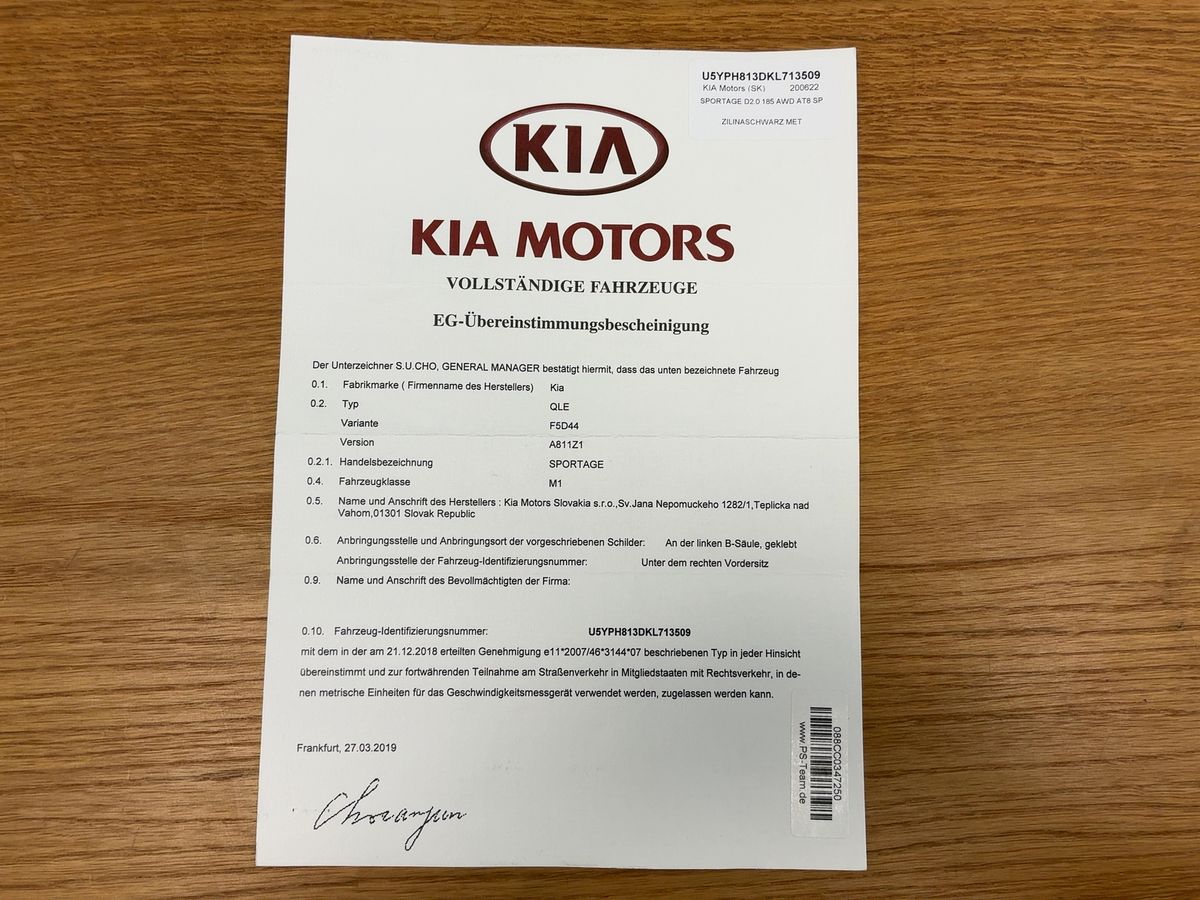 Kia Sportage d'occasion