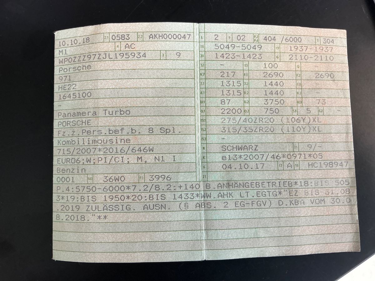 Porsche Panamera d'occasion