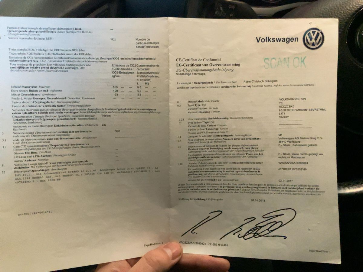 Volkswagen Caddy d'occasion