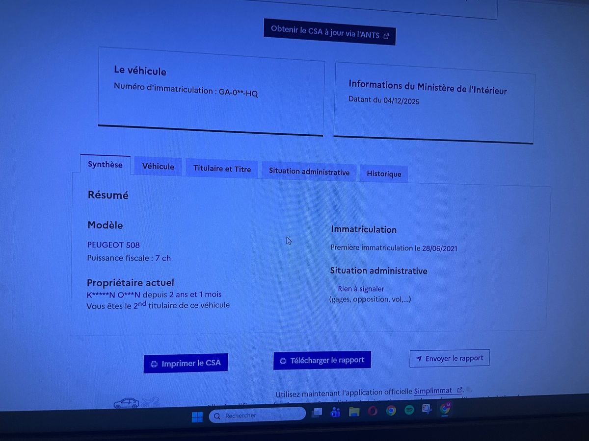 Peugeot 508 d'occasion